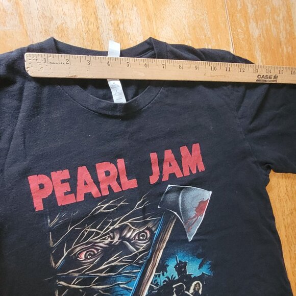 Small Vintage Pearl Jam They're Coming For You Halloween Horror Graphic T Shirt - Picture 5 of 8